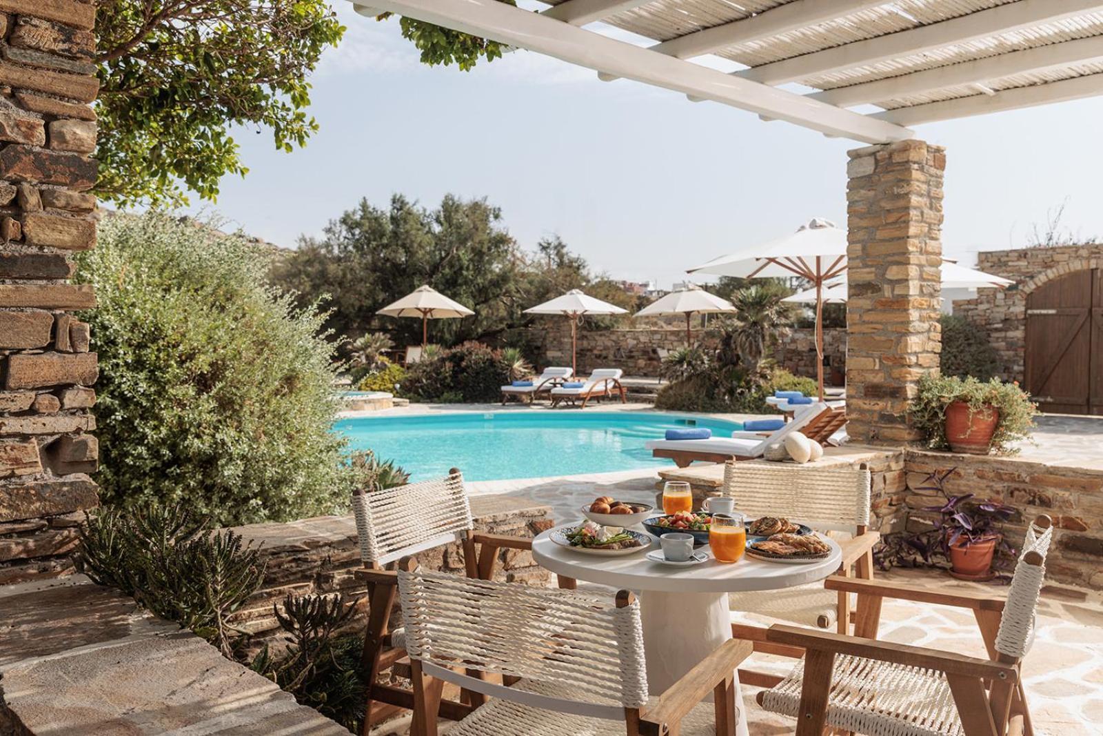 Villa Marandi Luxury Suites Стеліда Екстер'єр фото